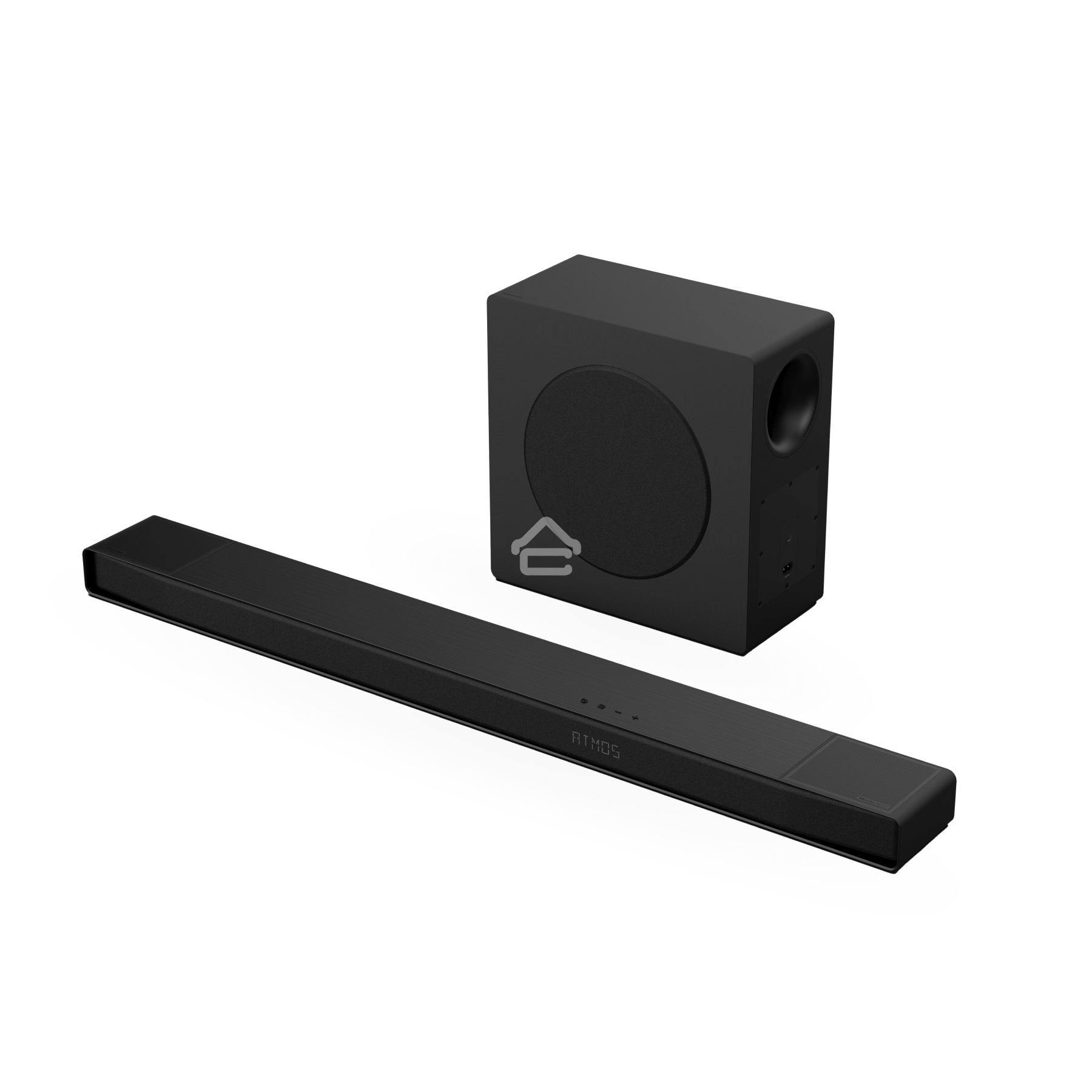 Саундбар Hisense AX3120Q 3.1.2 440Вт черный