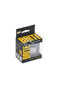 Датчик движения IEK BRITE ДС10-1-БрМ BASE маренго