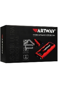 Пуско-зарядное устройство Artway JS-1018 ULTRA черный/красный
