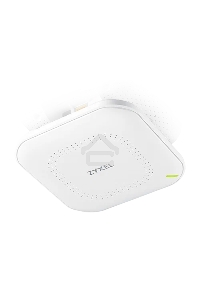 Точка доступа Zyxel NebulaFlex NWA90AX PRO, WiFi 6, 802.11a/b/g/n/ac/ax (2,4 и 5 ГГц), MU-MIMO, антенны 3x3, до 575+2400 Мбит/с, 1xLAN 2.5GE, PoE, защита от 4G/5G, БП в комплекте