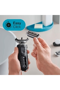 Бритва сетчатая Braun Series 7 71-N1000S реж.эл.:3 питан.:аккум. черный