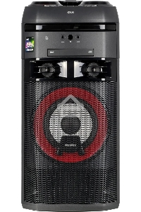 Мини-система LG OK65 X-BOOM -  переносная  с поддержкой караоке! Мощность 500Вт RMS, Bluetooth v.4.0/ / x2 USB / Аудио вход (3.5мм), х2 микр