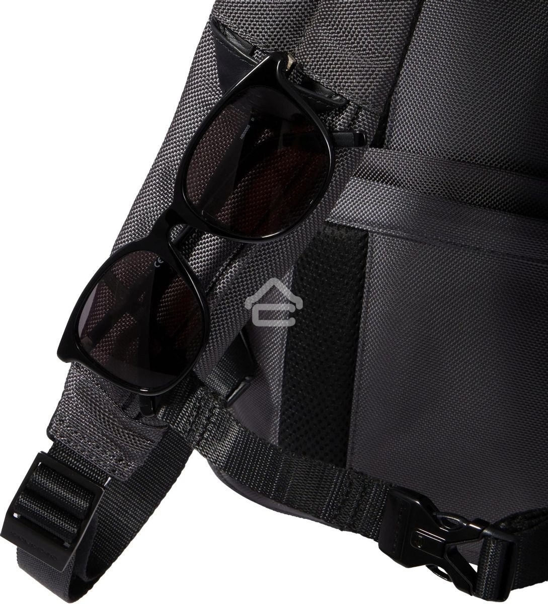 Рюкзак Piquadro Brief2 Special CA3214BR2S/GRN, нейлон/натур.кожа, серый/черный