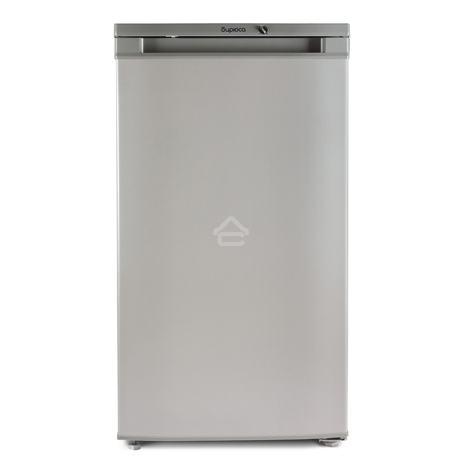 Холодильник Бирюса M408 металлик однокамерный 88/27л морозилка сверху