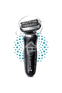 Бритва сетчатая Braun Series 7 71-N1000S реж.эл.:3 питан.:аккум. черный