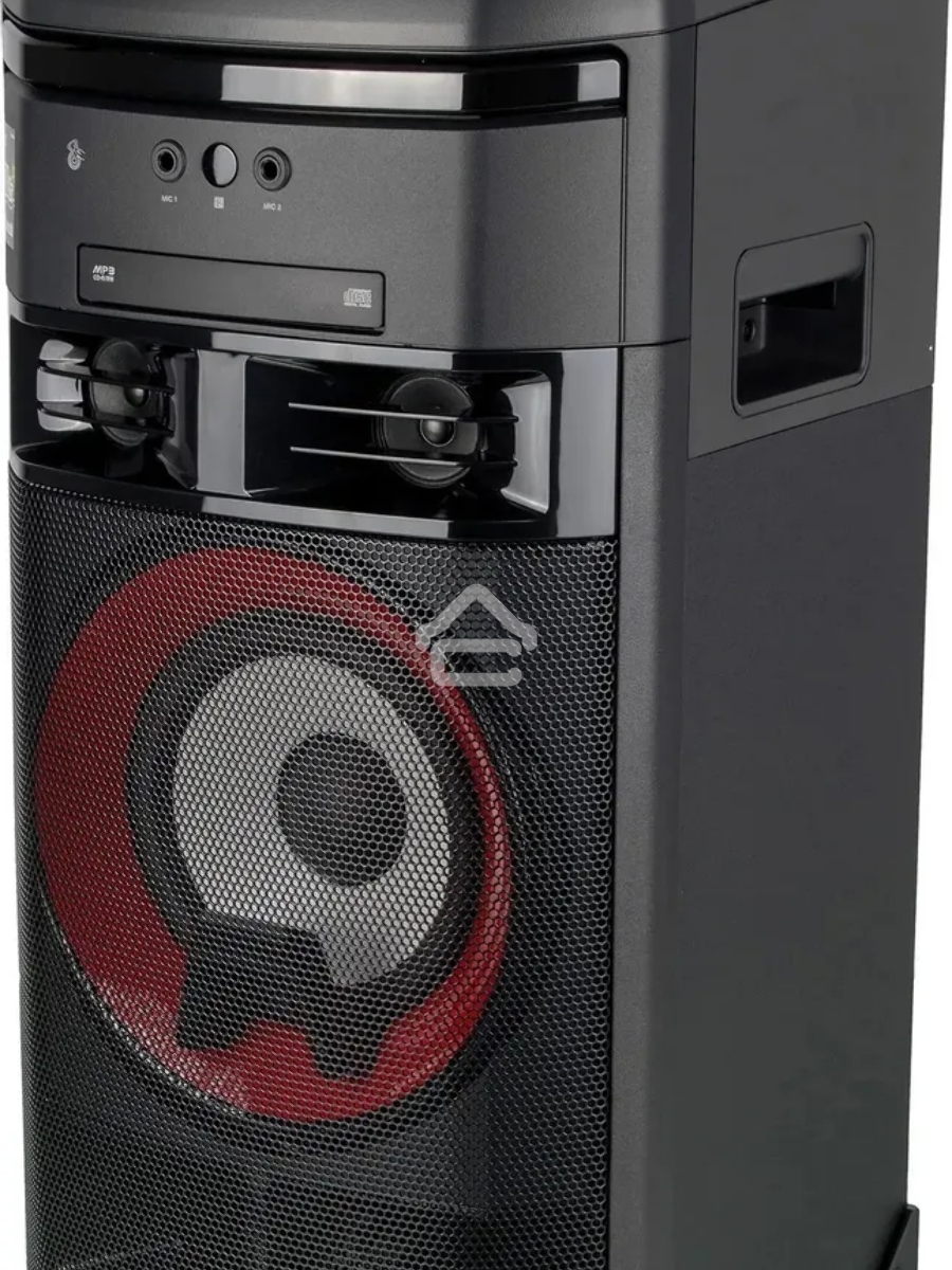Мини-система LG OK65 X-BOOM -переноснаяс поддержкой караоке! Мощность 500Вт RMS, Bluetooth v.4.0/ / x2 USB / Аудио вход (3.5мм), х2 микр