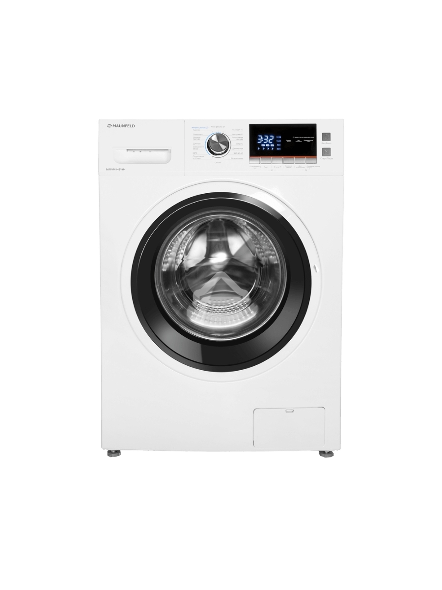 Стиральная машина Maunfeld MFWM148WH белый, загрузка фронтальная 8 кг, 1400 об/мин., класс: А+++