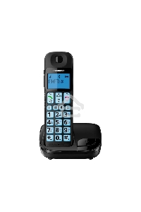 Телефон беспроводной (DECT) Panasonic KX-TGE110UCB черный