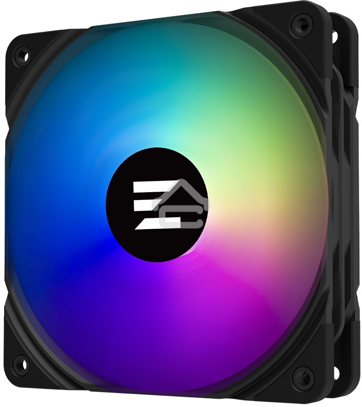 Вентилятор для корпуса Zalman ZM-AF120 ARGb черный, 120 мм, 2000 об/мин, 29.7 дБ, 4 pin