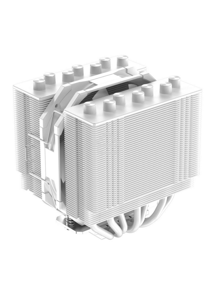 Кулер для процессора ID-COOLING SE-207 XT SLIM белый 120мм алюминий+медь 1800rpm 35.2db 4-pin 220W 135мм