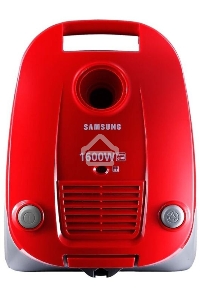 Пылесос Samsung VCC4130S37 красный, 320/1600 Вт, уборка сухая, пылесборник мешок 3 л