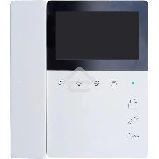 Видеодомофон Tantos Elly белый с трубкой