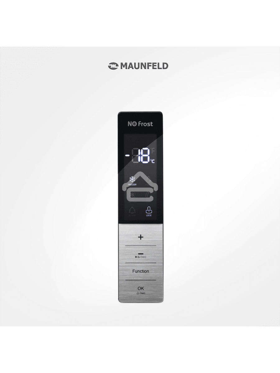 Морозильная камера Maunfeld MFFR185W, белый, 380л, 7 ящиков