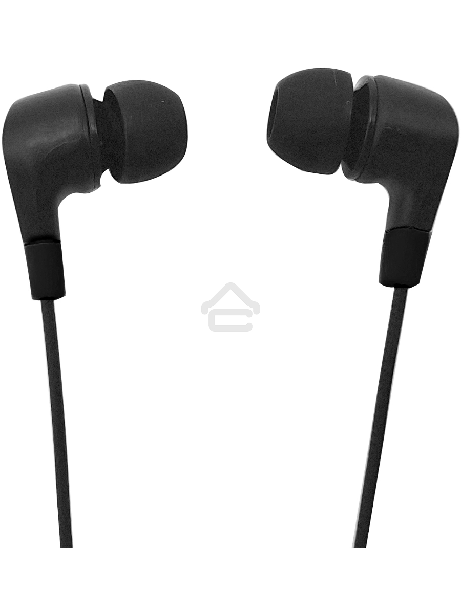Гарнитура внутриканальные Oklick HS-S-250 1.2м черный проводные в ушной раковине (SS-E161)
