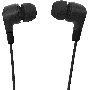 Гарнитура внутриканальные Oklick HS-S-250 1.2м черный проводные в ушной раковине (SS-E161)