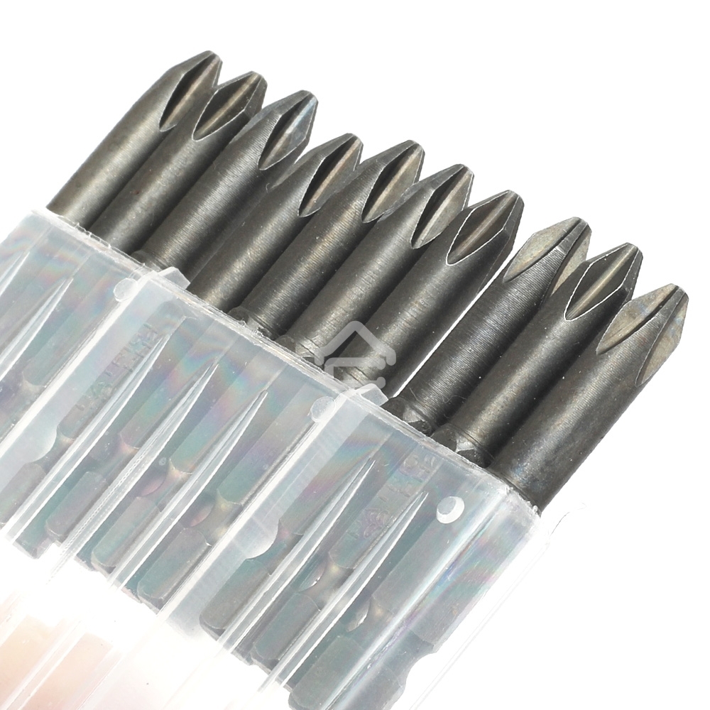 Бита PATRIOT PH2 длина 50 мм, в пластиковом боксе, 10шт