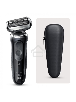 Бритва сетчатая Braun Series 7 71-N1000S реж.эл.:3 питан.:аккум. черный