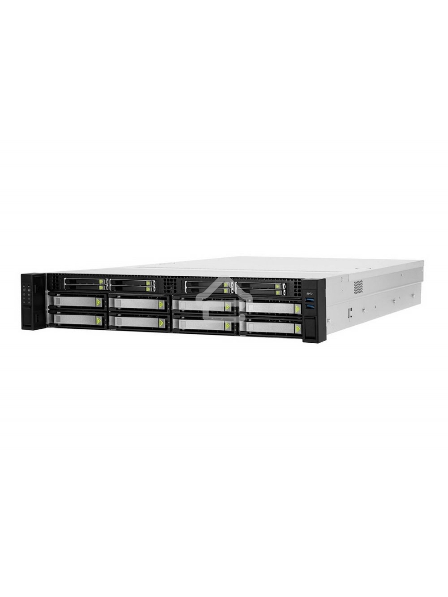 Компьютерный корпус In-Win IW-RS216-07 OCULINK BP 800W*2/PDB/FAN 8038mm*4/ 3.5
