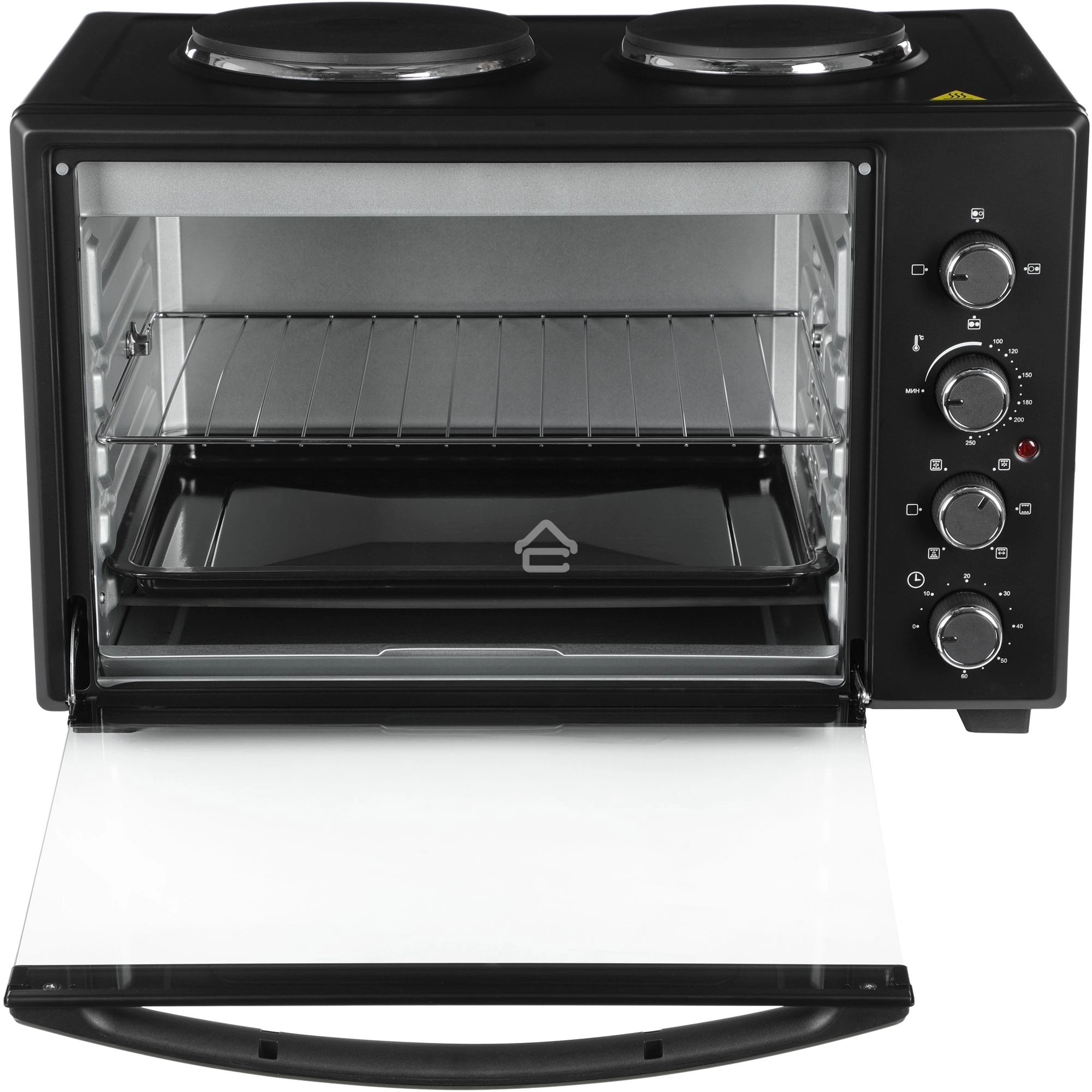 Мини-печь Hyundai MIO-HY099 45л. 2000Вт черный