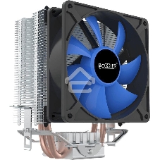 Кулер для процессора PcCooler S93 V2 Soc-AM5/AM4/1200/1700/1851 черный 3-pin 26.4dB Al+Cu 100W Ret (R3-I210WBKNXX-GL)