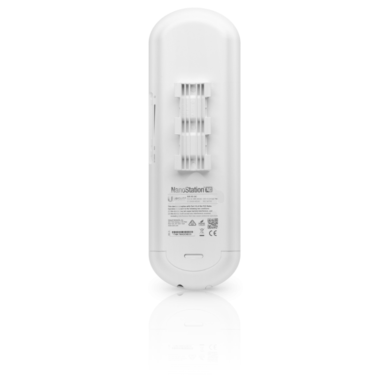 UBIQUITI NS-5AC-EU NanoStation 5AC Точка доступа (AP/CPE), 5 ГГц, airMAX ac, 15 км, MIMO 2х2