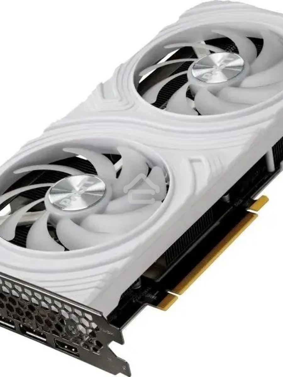 Видеокарта PALIT RTX4070 DUAL WHITE OC NVIDIA GeForce RTX 4070 12Gb PCI-E 4.0 192bit GDDR6 1920/20000 HDMIx1 DPx3 HDCP Ret