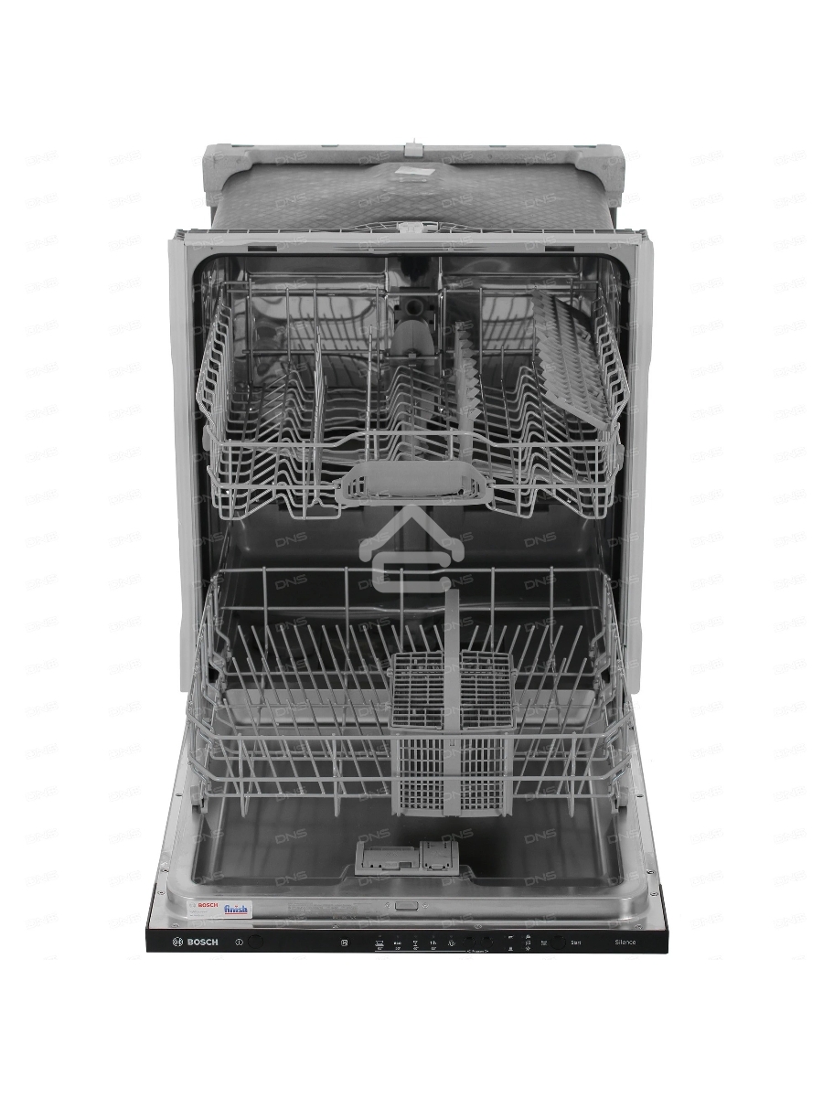 Встраиваемая посудомоечная машина Bosch SMV25BX03R, черный, 59.8 см, 12 компл., 50 дБ, класс A