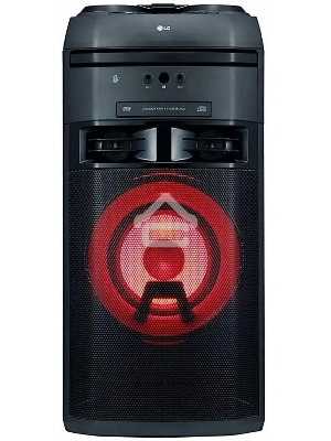 Мини-система LG OK65 X-BOOM -  переносная  с поддержкой караоке! Мощность 500Вт RMS, Bluetooth v.4.0/ / x2 USB / Аудио вход (3.5мм), х2 микр