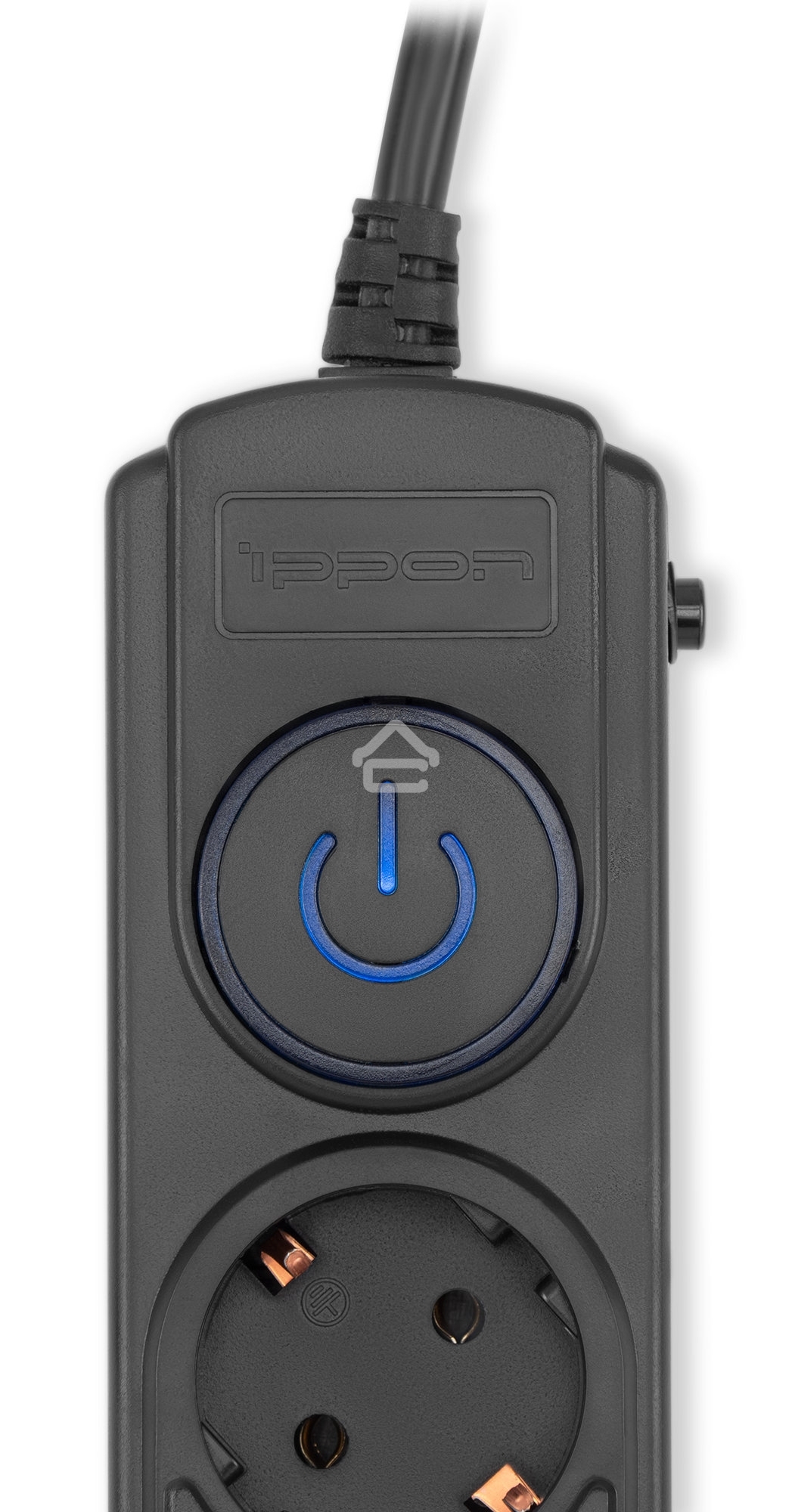 Сетевой фильтр Ippon BK-6-EU-1.8-16-B 1.8 м, 6 розеток, черный, коробка