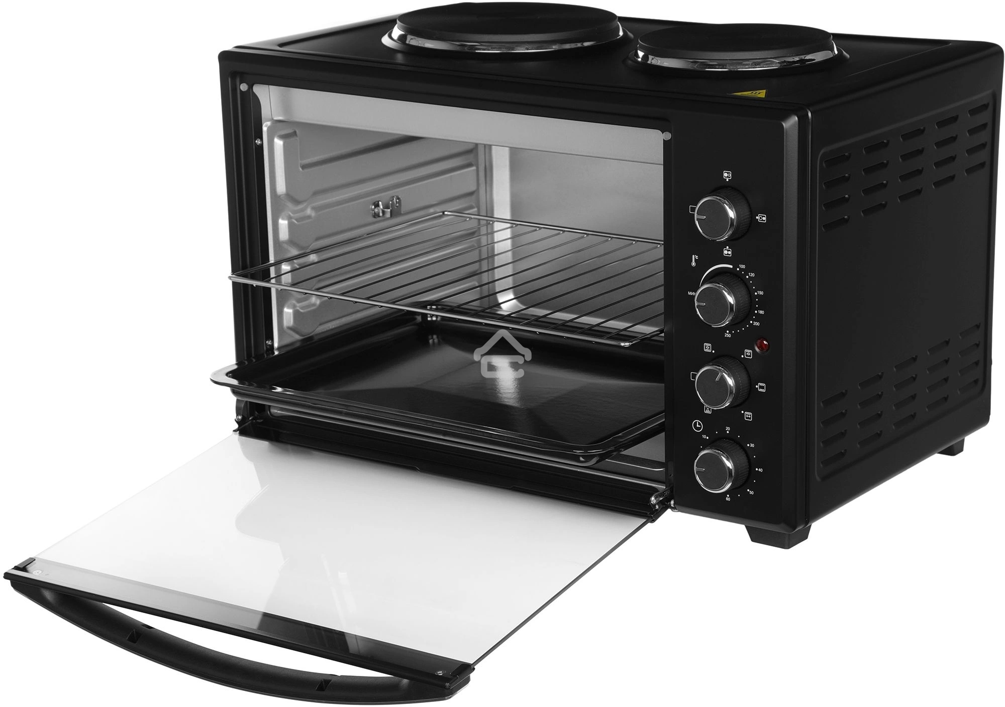 Мини-печь Hyundai MIO-HY099 45л. 2000Вт черный