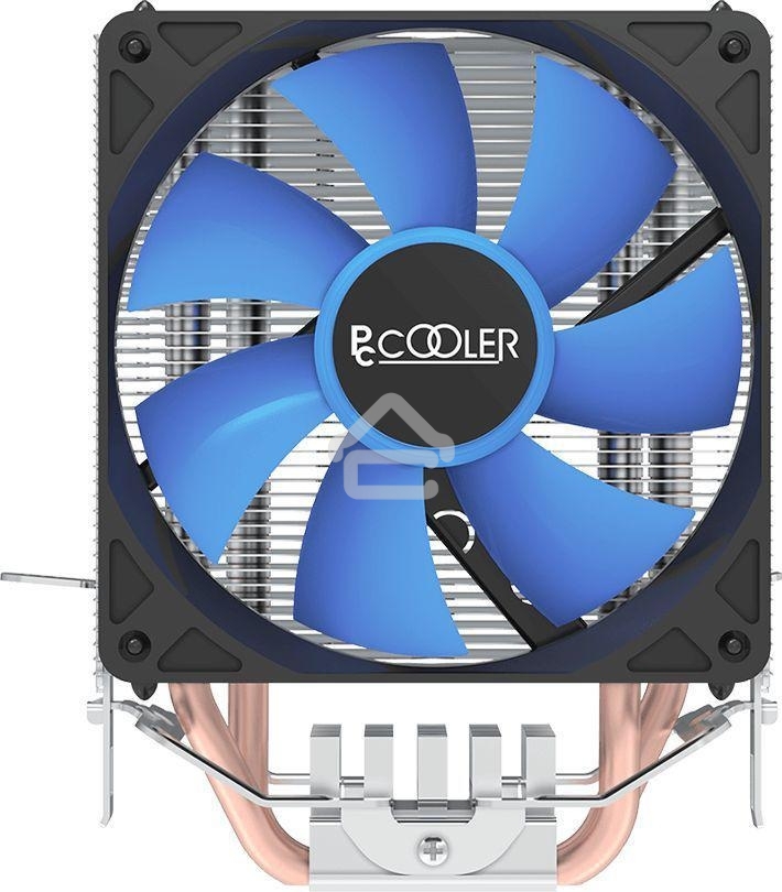 Кулер для процессора PcCooler S93 V2 Soc-AM5/AM4/1200/1700/1851 черный 3-pin 26.4dB Al+Cu 100W Ret (R3-I210WBKNXX-GL)