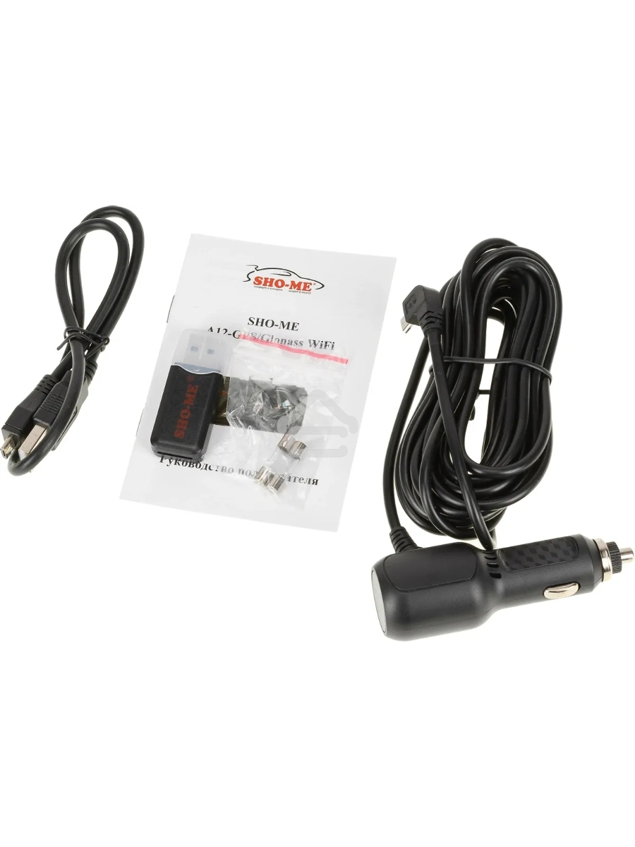 Видеорегистратор Sho-Me A12-GPS/GLONASS WI-FI черный 5Mpix 1296x2304 1080p 140гр. GPS Ambarella A12