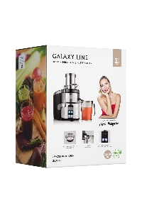 Соковыжималка центробежная Galaxy Line GL 0808 1500Вт рез.сок.:1100мл. серебристый
