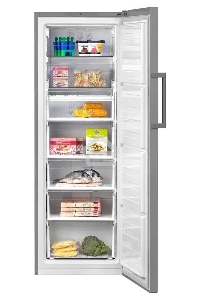 Морозильная камера Beko RFSK266T01S, серебристый, 266л, 4 ящика