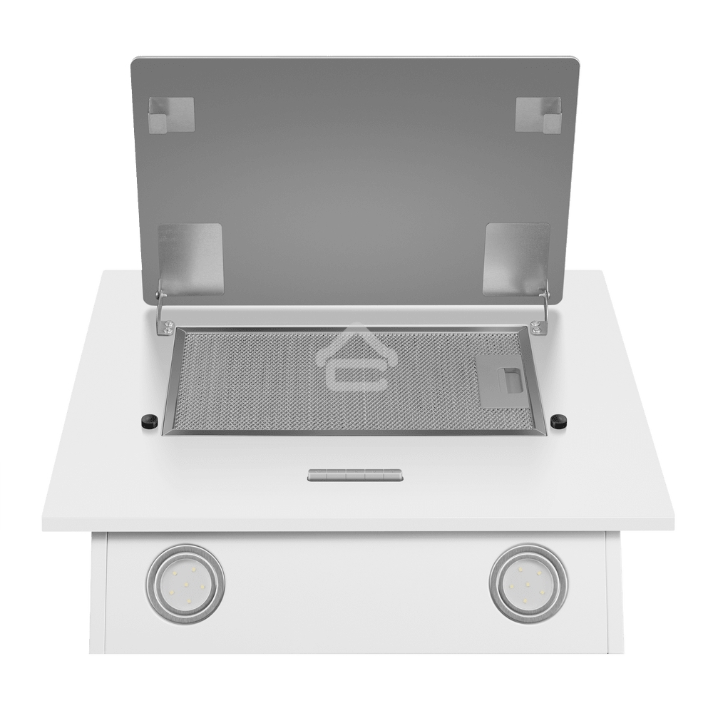 Вытяжка наклонная Maunfeld Tower A 50 белый, 50 см, 700 куб. м/ч, 66 дБ