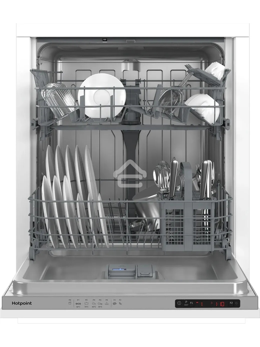 Встраиваемая посудомоечная машина Hotpoint HI 4C39, серебристый, 59.8 см, 13 компл., 49 дБ, класс A++