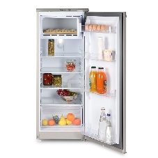 Холодильник Бирюса M410 металлик однокамерный 153/27л морозилка сверху