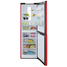 Холодильник Бирюса Б-H940NF красный двухкамерный 210/130л морозильник снизу, No Frost