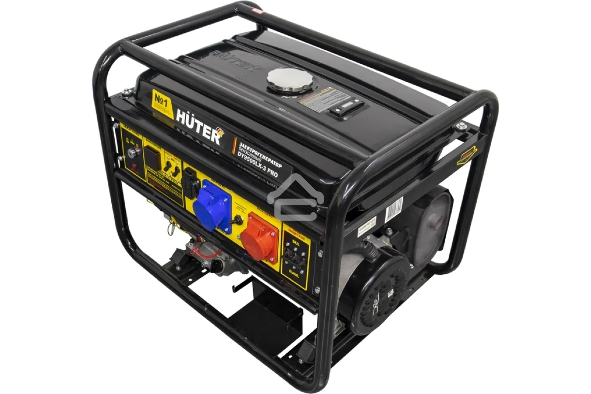 Электрогенератор бензиновый Huter DY9500LX-3 PRO, 8 кВт, 96 дБ, 79.4 кг