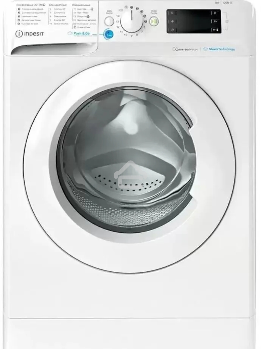 Стиральная машина Indesit BWSE 81293X WWV RU белый, загрузка фронтальная 8 кг, 1200 об/мин., класс: А
