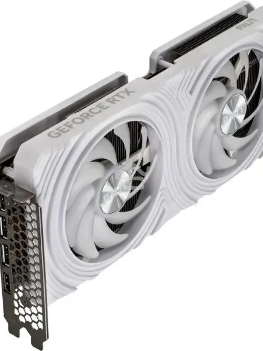 Видеокарта PALIT RTX4070 DUAL WHITE OC NVIDIA GeForce RTX 4070 12Gb PCI-E 4.0 192bit GDDR6 1920/20000 HDMIx1 DPx3 HDCP Ret