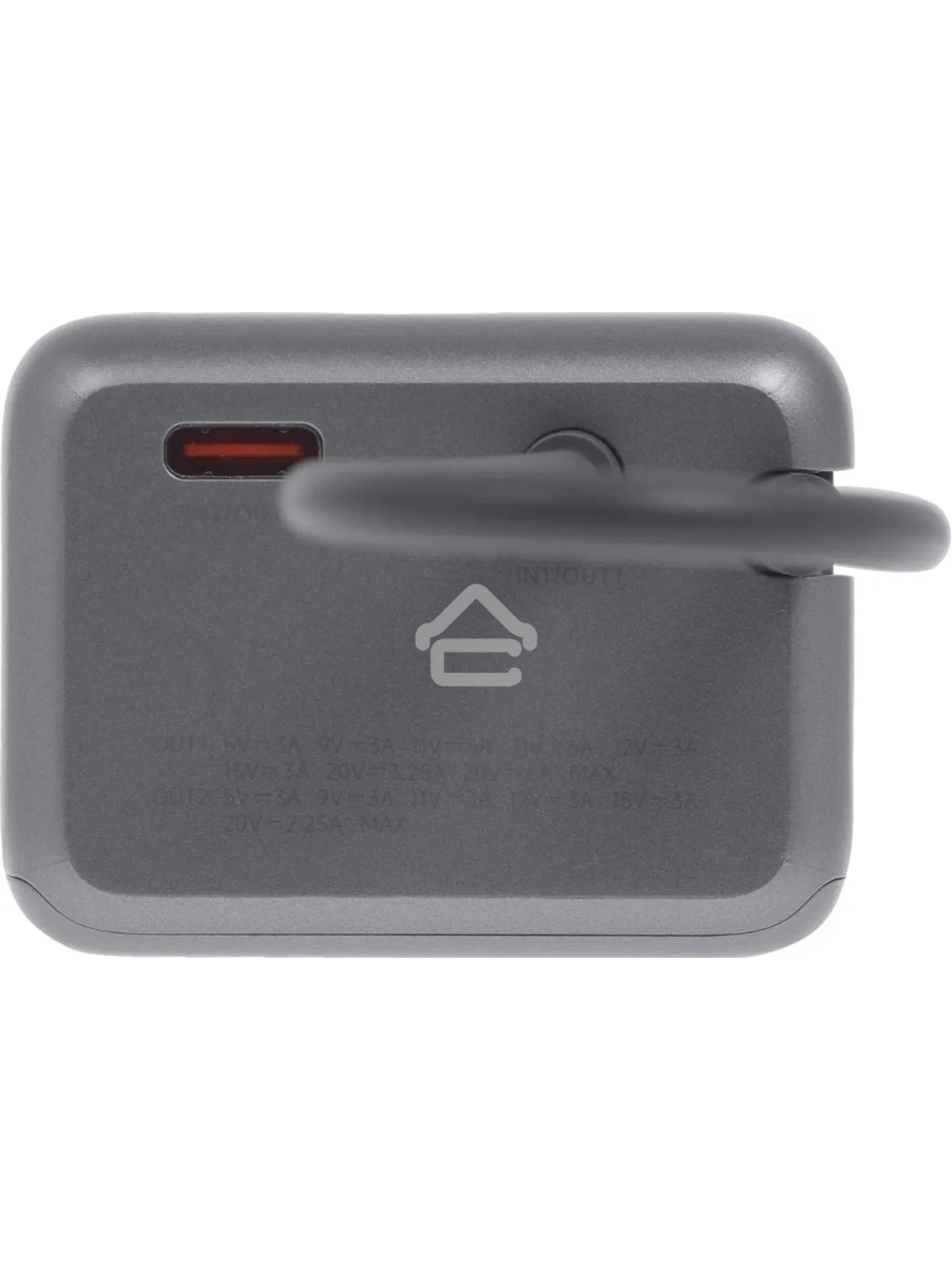 Мобильный аккумулятор Xiaomi BHR9361GL 10000mAh QC/PD 165W 6A USB-C серый