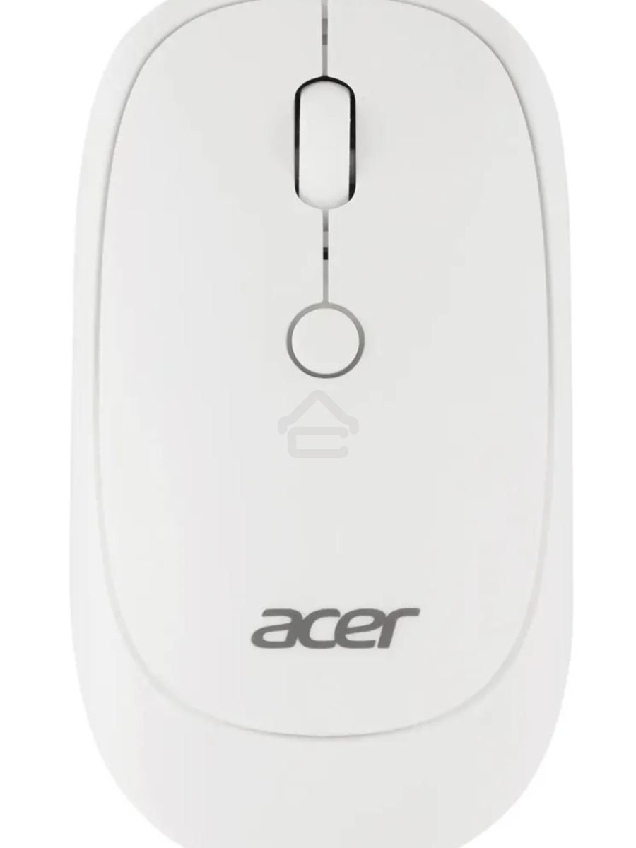 Мышь беспроводная Acer OMR138 белый, 1600 dpi, радиоканал, USB, кнопки - 4
