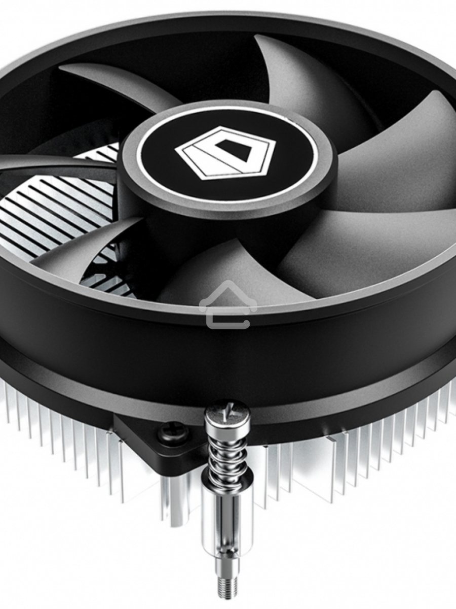 Кулер ID-COOLING DK-17 PWM серебристый/черный 92мм алюминий 2200rpm 26db 4-pin 65W 42мм