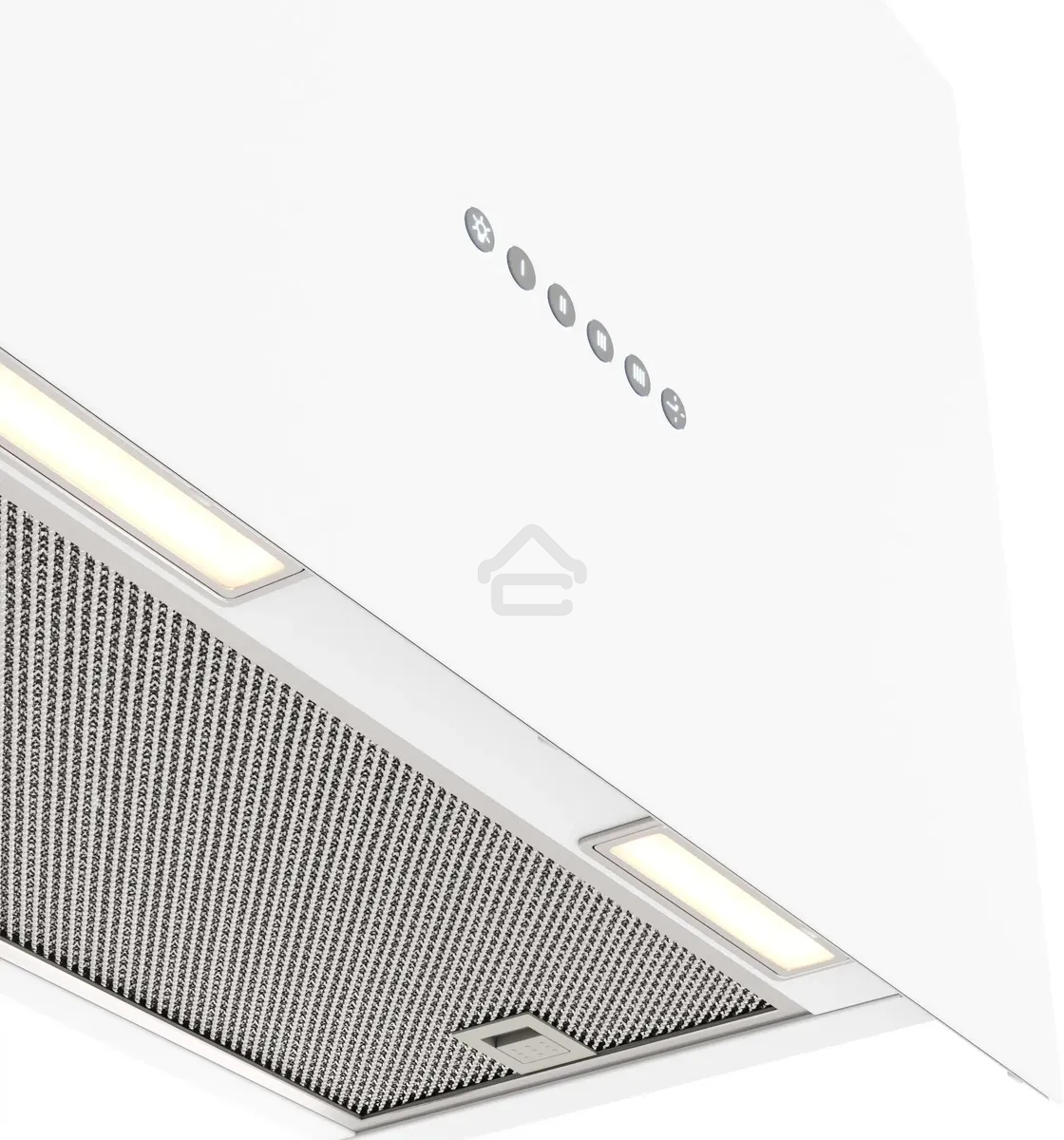 Вытяжка каминная Elikor Метеорит 60П-700-Э4Д белый, 60 см, 700 куб. м/ч, 52 дБ