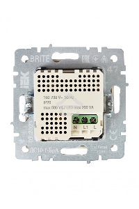Датчик движения IEK BRITE ДС10-1-БрА BASE алюминий