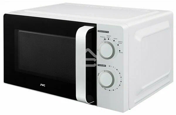 Микроволновая печь JVC JK-MW120M белый, 20 л, 700 Вт, переключатели - поворотный механизм