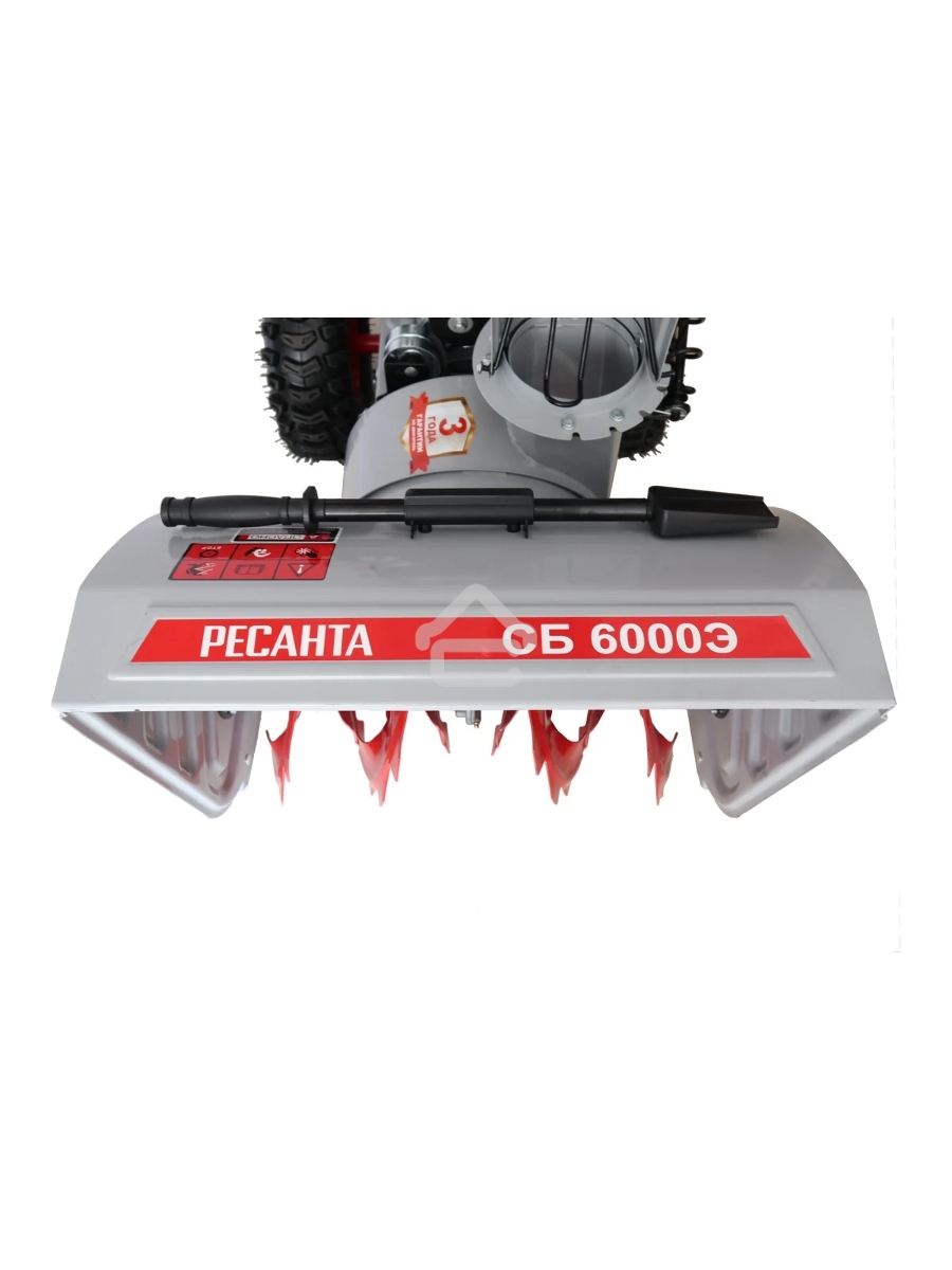Снегоуборщик бензин. Ресанта СБ 6000Э 8л.с.