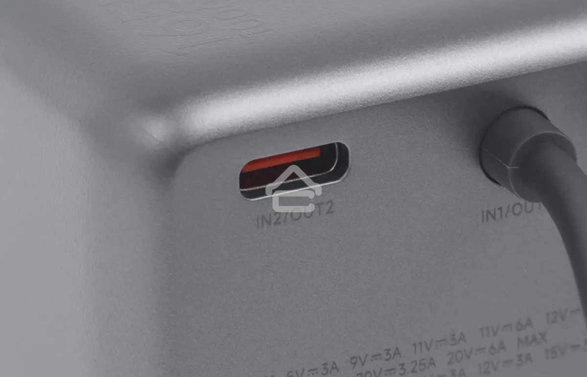 Портативный аккумулятор Xiaomi BHR9361GL 10000mAh QC/PD 165W 6A USB-C серый