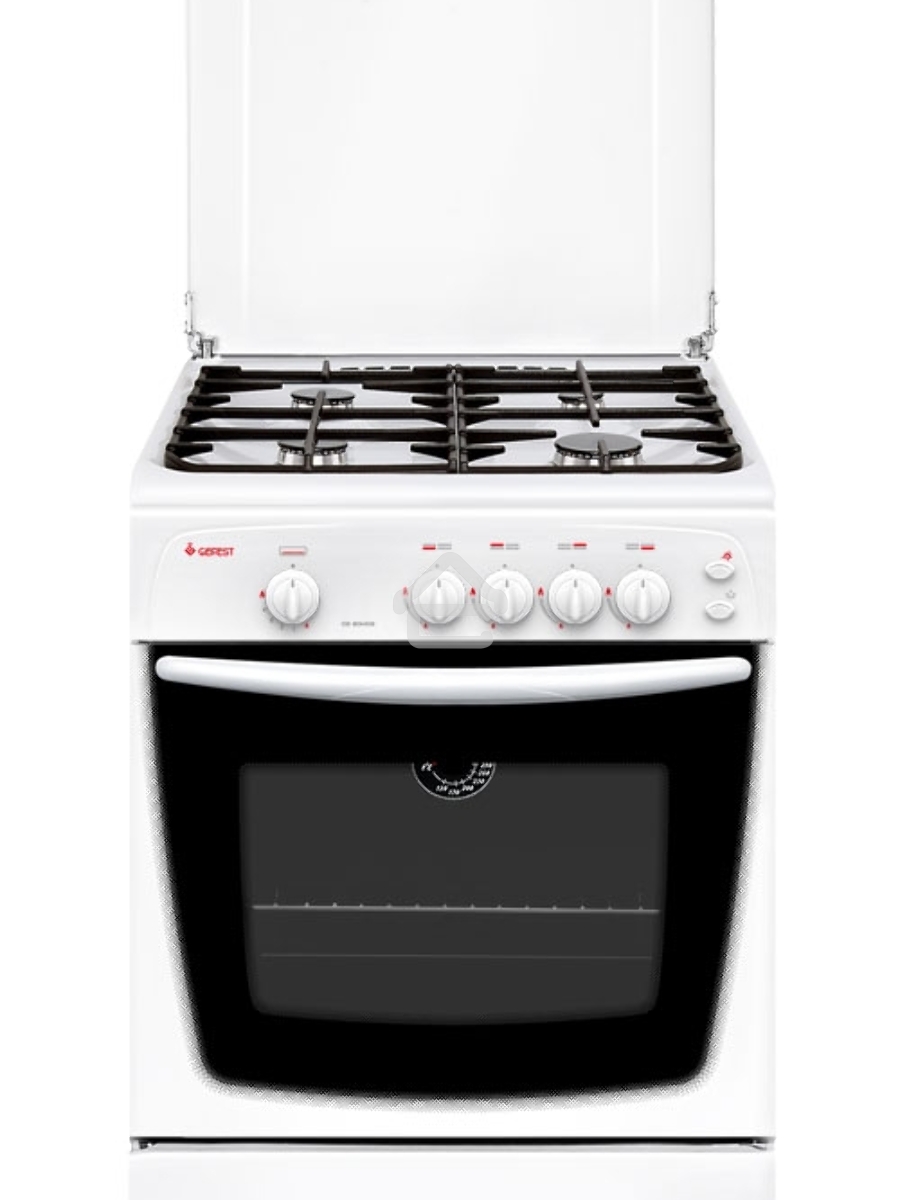 Плита газовая Gefest CG 60М C6 К73 белый, конфорок 4 шт, духовка 63 л, 60 см x 85 см x 60 см